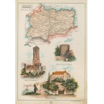 Gubernia Warszawska Powiat Pułtuski Józef Michał Bazewicz [map Kingdom of Poland 1907].