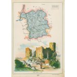 Gubernia Kaliska Powiat Kolski Józef Michał Bazewicz [map Kingdom of Poland 1907].