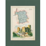 Gubernia Kaliska Powiat Kolski Józef Michał Bazewicz [map Kingdom of Poland 1907].