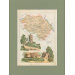 Lublin Governorate Chelm District Jozef Michal Bazewicz [map Kingdom of Poland 1907].