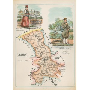 Lomżyńska Gubernia Ostrołęka District Józef Michał Bazewicz [map Kingdom of Poland 1907].
