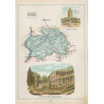 Gubernia Piotrkowska Powiat Rawski Józef Michał Bazewicz [map Kingdom of Poland 1907].