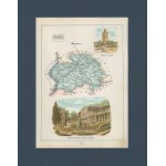 Gubernia Piotrkowska Powiat Rawski Józef Michał Bazewicz [map Kingdom of Poland 1907].