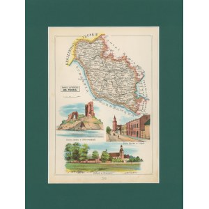 Plock Governorate Lipno District Józef Michał Bazewicz [map Kingdom of Poland 1907].