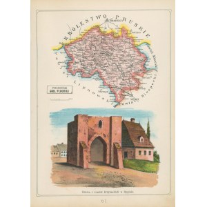 Plock Governorate Rypinski District Józef Michał Bazewicz [map Kingdom of Poland 1907].