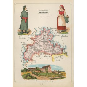 Gubernia Plocka Sierpc District Józef Michał Bazewicz [map Kingdom of Poland 1907].