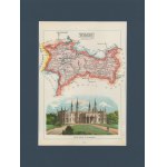 Suwalska Gubernia Augustowski District Józef Michał Bazewicz [map Kingdom of Poland 1907].