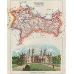 Suwalska Gubernia Augustowski District Józef Michał Bazewicz [map Kingdom of Poland 1907].