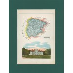 Suwalska Gubernia Wylkowyski District Jozef Michal Bazewicz [map Kingdom of Poland 1907].