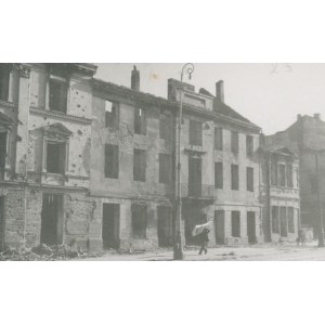 [Warsaw] Leszno 21 [Warsaw Ghetto] [photograph ca 1950].