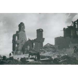 [Reconstruction of Warsaw] Demolition of Tepper Palace 1948 [photo ca 1950].