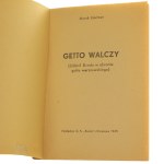 Ghetto fights Edelman Marek [FIRST EDITION / 1945].