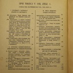 Wiadomości archeologiczne t. VIII redaktor Włodzimierz Antoniewicz [1923]