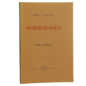 Básne. Serja 2 Andrzej Niemojewski [1893].