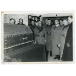 Visit of General Walther von Brauchitsch, Governor Hans Frank and other German officers to the Wawel crypt at the grave of Marshal Jozef Pilsudski [photo 1940].
