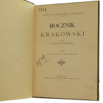 Rocznik Krakowski t. III 1900 Tow. Miłośników Historyi i Zabytków Krakowa
