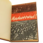 Maszerować!... Gustaw Morcinek proj. okł. Antoni Wajwód [AUTOGRAF / 1938]