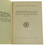Czterdziestolecie działalności Towarzystwa Miłośników Historii i Zabytków Krakowa 1897-1937 Adam Bochnak i Krystyna Pieradzka [1937]