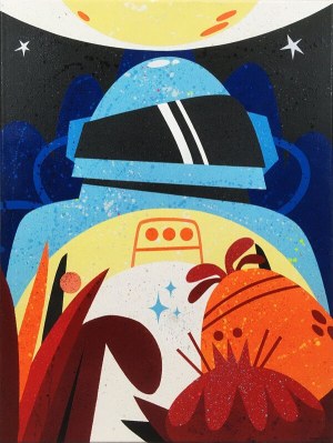 Igor CHOŁDA /AQUALOOPA/ (ur. 1978), Earth 2.0, 2020