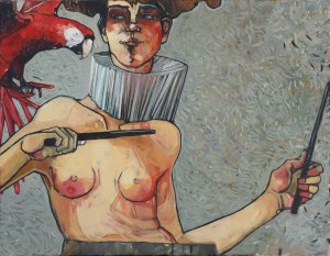 Magdalena POŁACIK (ur. 1980), Lili i papuga, 2014