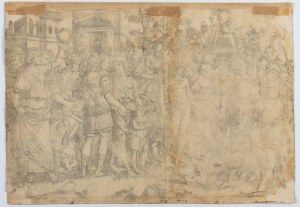 Marcantonio Raimondi (copia da) ( c. 1480 - 1534 ), The Triumph