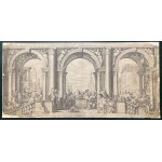 Jan Saenredam ( c.1565 - 1607 ), The Feast in the House of Levi, after Paolo Veronese's