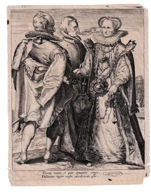 Hendrik Goltzius ( 1558 - 1617 ), Wealth-based marriage