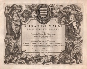 Antonio Tempesta ( 1555 - 1630 ), Alexandri Magni praecipuae res gestae