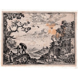 Frédéric Scalberge ( fl. 1627 - 1640 ), Landscape with ruins