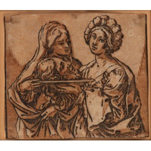 Giovanni Battista Coriolano ( 1579 - 1649 ), Herodias and Salome without the Shields