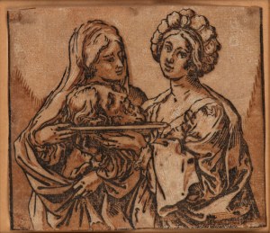 Giovanni Battista Coriolano ( 1579 - 1649 ), Herodias and Salome without the Shields