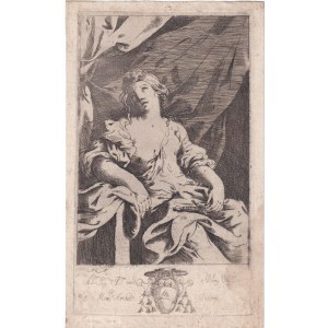 Giovanni Andrea Sirani ( Bologna 1610 - Bologna 1670 ), Lucrezia
