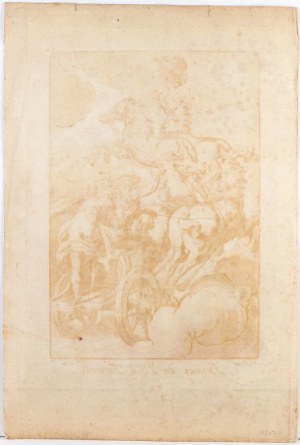 Nicolas Lesueur ( 1690 - 1764 ), The Chariot of the Sun, after Paolo Farinati