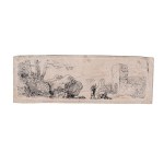 Christian Wilhelm Ernst Dietrich ( 1712 - 1774 ), Small landscape with tower