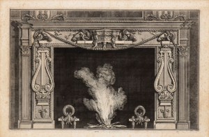 Giovanni Battista Piranesi ( Mogliano Veneto 1720 - Venezia 1778 ), Fireplace