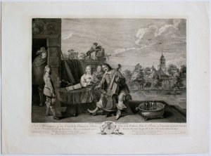 Jacques Philippe LeBas ( 1707 - 1783 ), David Teniers et sa famille, after David Teniers, 1747