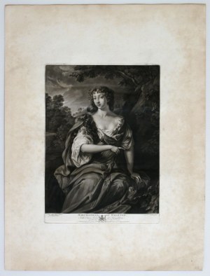 Richard Earlom - Robert Dunkarton ( London 1743 - 1822, 1744 - 1812 ca. ), Marchioness of Wharton | Lady Philadelphia Warton