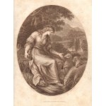 Francesco Bartolozzi ( 1728 - 1815 ), Adelaide or the Shepherdess of the Alps