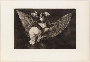 Francisco Goya ( 1746 - 1828 ), Disparate volante