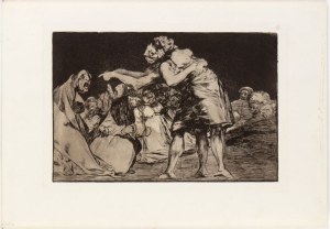 Francisco Goya ( 1746 - 1828 ), Disparate desordenado