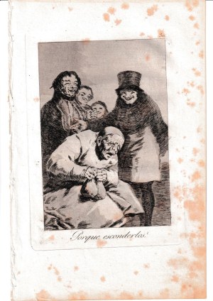 Francisco Goya ( 1746 - 1828 ), ¿Por qué esconderlos?, 1799