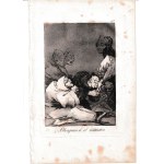 Francisco Goya ( 1746 - 1828 ), Obsequio al maestro, 1799
