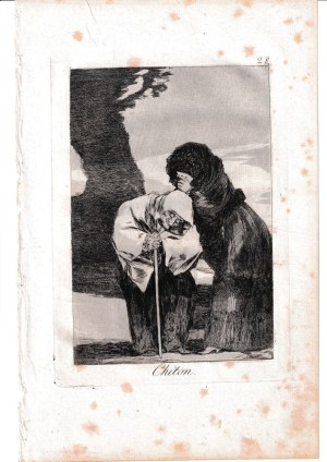Francisco Goya ( 1746 - 1828 ), Chitón, 1799