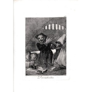 Francisco Goya ( 1746 - 1828 ), Duendecitos, 1799 (1855)