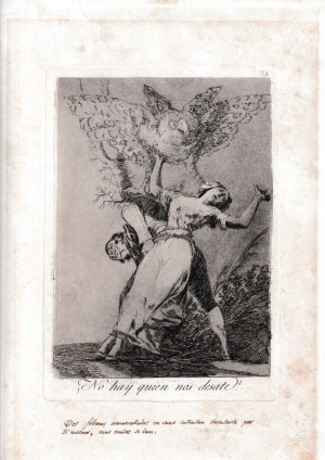 Francisco Goya ( 1746 - 1828 ), ¿No hay quién nos desate? , 1799 (1868)