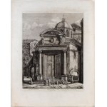 Luigi Rossini ( 1790 - 1857 ), View of the Temple of Remus