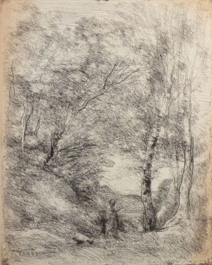 Jean-Baptiste Camille Corot (1796-1875), Les Jardins d'Horace