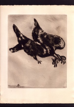 MARC CHAGALL ( Lëzna 1887 - San Paolo di Venza 1985 )