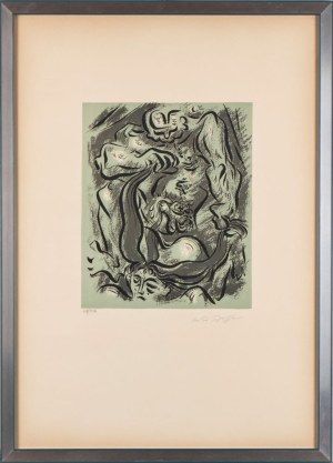ANDRÉ MASSON ( Balagny-sur-Thérain 1896 - Parigi 1987 ), Mythologie sexuelle, 1948