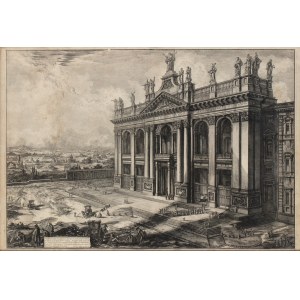 Giovanni Battista Piranesi Veduta della Facciata della Basilica di S. Giovanni Laterano